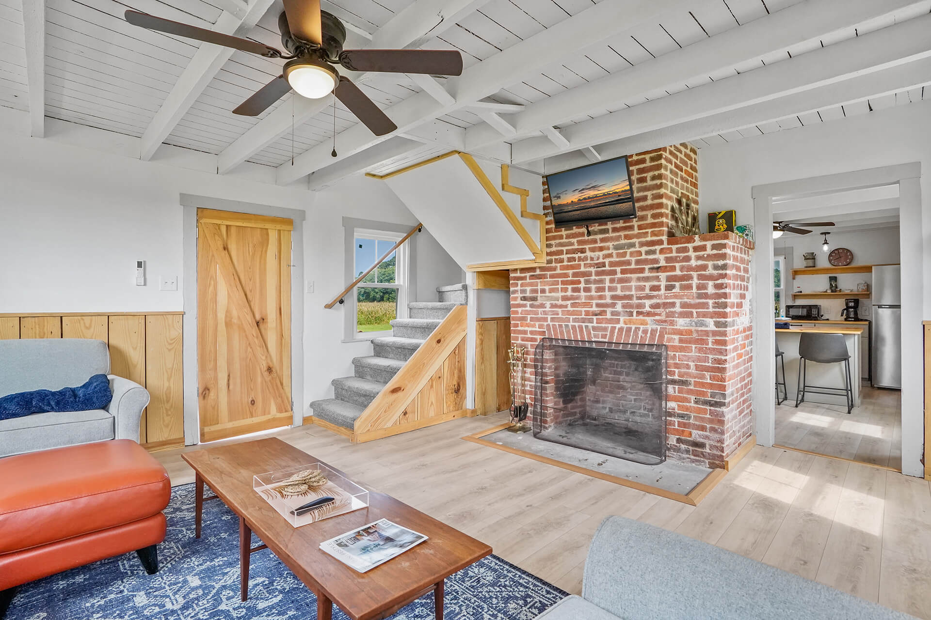 Field House Fireplace